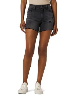 Hudson Jeans Kass High Rise Short Zevida Jean - Black