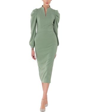 BGL Midi Dress - Green