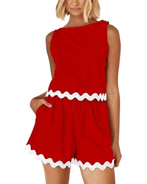 DELLI.S 2pc Top & Short Set - Red
