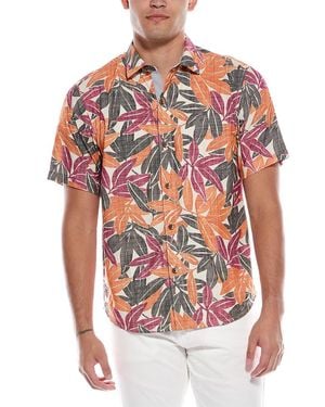 Tommy Bahama Coconut Point Vista Veronda Camp Shirt - Red