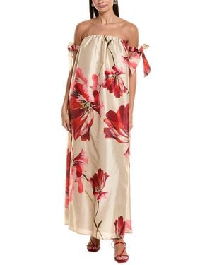 Hutch Iris Maxi Dress - Red