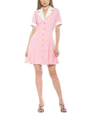 Alexia Admor Linus Collared Dress - Pink