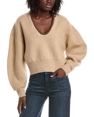 Alexis Cielo Wool & Cashmere-Blend Jumper - Blue