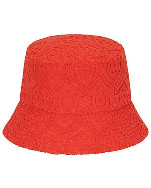 Lack of Color Palm Bucket Hat - Red