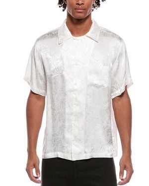 RTA George Jacquard Shirt - White