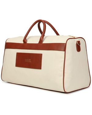 Badgley Mischka Juliet Xl Canvas Weekender Duffel Bag - Brown