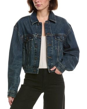 FRAME Frame The Curve Jacket - Blue