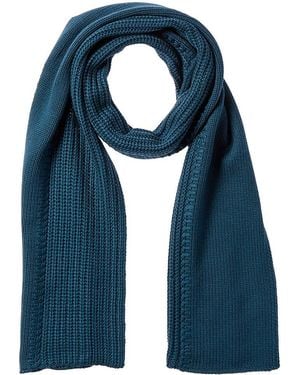 Rag & Bone Ryan Wool-Blend Scarf - Blue