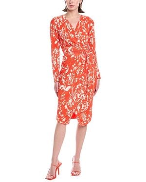 Rachel Roy Sylvia Midi Dress - Red