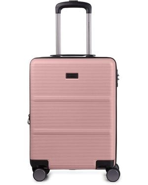 Bugatti Brussels Expandable 20in Carry-on - Pink