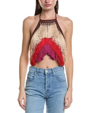 Ba&sh Ammala Lady Top - Red