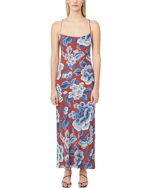 RHODE Jemima Midi Dress - Blue