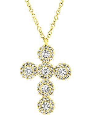 Diana M. Jewels Fine Jewellery 14k 0.51 Ct. Tw. Diamond Necklace - Metallic
