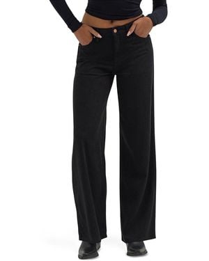 Wrangler Worldwide Wide Leg Jean - Black