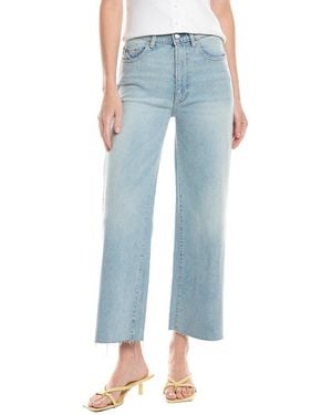 DL1961 Hepburn Ankle Freshwater Wide Leg Jean - Blue