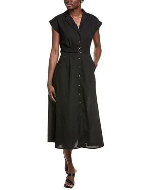 IPPONELLI Belted Shirtdress - Black