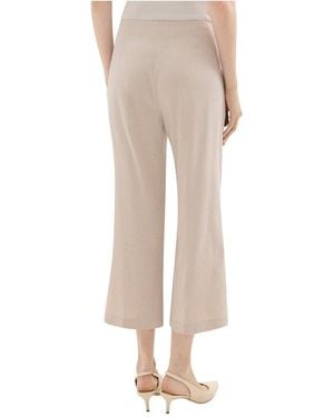 Theory Clean Terena Linen-Blend Pant - Natural