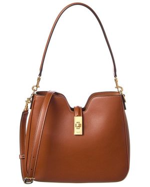 Celine Camille 16 Leather Shoulder Bag - Brown