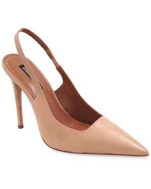 BCBGMAXAZRIA Nahlia Leather Pump - Brown