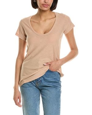 James Perse Solid T-shirt - Blue