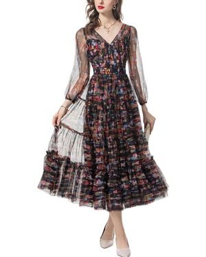 BURRYCO Midi Dress - Brown