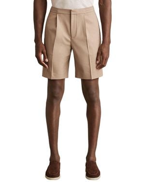 Reiss Sussex Relaxed Drawstring Short - Natural