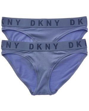 DKNY 2pk Cosy Boyfriend Bikini - Blue
