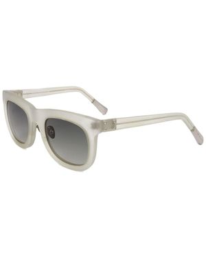 Linda Farrow Kris Van Assche By Linda Farrow Kva38 51mm Sunglasses - Metallic