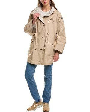 Moncler Brunnera Coat - Natural