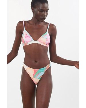 Mara Hoffman Reva Bikini Bottom - Red