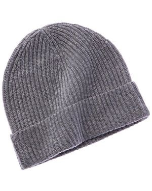 NAADAM Collection Ribbed Wool & Cashmere-Blend Beanie - Grey
