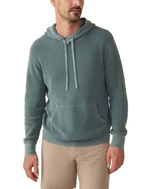 Faherty Sunwashed Sweater Hoodie - Green
