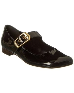 Chloé Polly Patent Ballerina Flat - Black