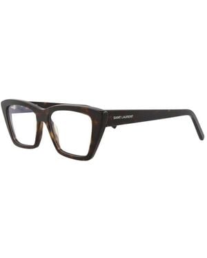Saint Laurent Sl276Micao 51Mm Optical Frames - Brown