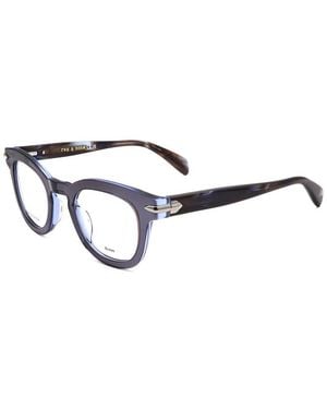 Rag & Bone Rnb7065 48Mm Optical Frames - Brown