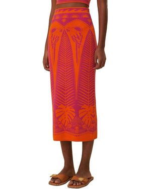 FARM Rio Skirt - Red