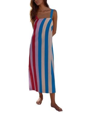 DELI S Printed Maxi Dress - Blue