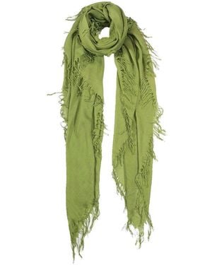 Blue Pacific Tissue Cashmere-blend Scarf - Green