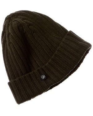 Ted Baker Oakland Wool & Cashmere-Blend Beanie - Black