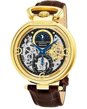 Stuhrling Stuhrling Original Alligator Watch - Metallic