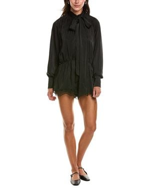 Bardot Petra Playsuit - Black
