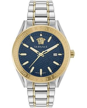 Versace V-code Watch - Metallic