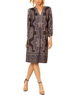 Hale Bob Avah Dress - Brown