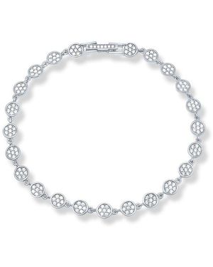 Crislu Cz Bracelet - White