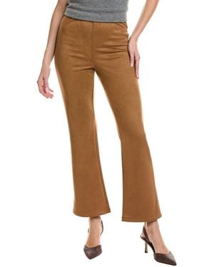 Ellen Tracy Semi-Flare Pant - Brown