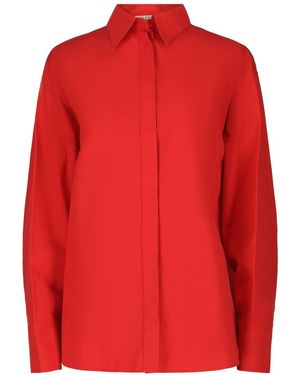 Valentino Button-Front Shirt - Red