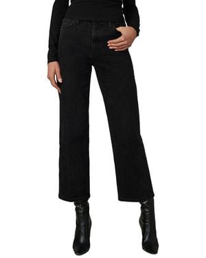 Joe's Jeans Jeans The Blake Cropped Wide Leg Jean - Black