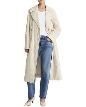 Vince Padded Long Coat - Blue