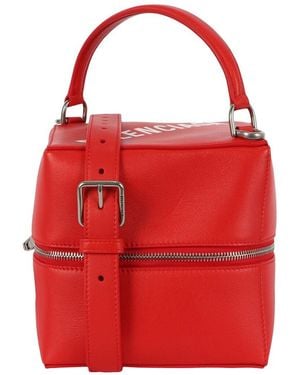 Balenciaga 4X4 Small Leather Handle Bag - Red