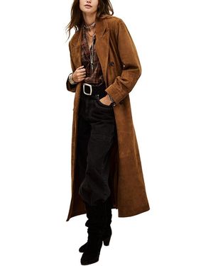 Ba&sh Maina Trench Coat - Brown